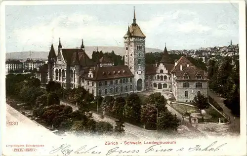 Zürich - Landesmuseum -139640