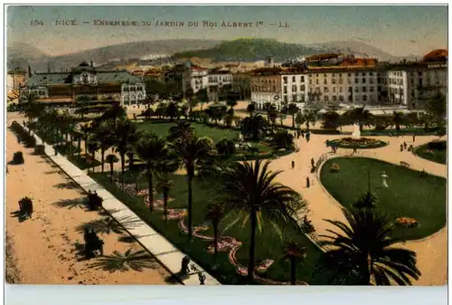 Nice - Ensemble du Jardin du Roi Albert -137554