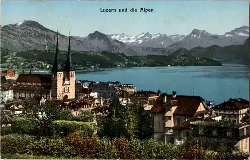 Luzern und die Alpen -139788
