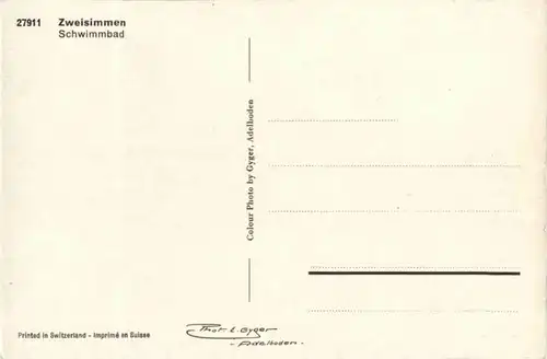 Zweisimmen - Schwimmbad -139508