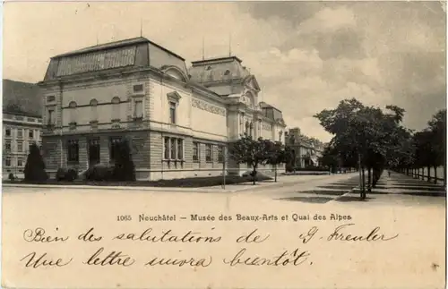 Neuchatel - Musee des Beaux Arts -138542
