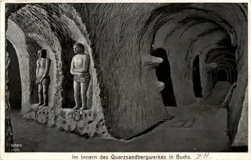 Buchs - Im inneren des Quarzsandbergwerkes -139834