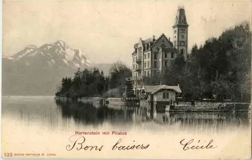 Hertenstein mit Pilatus -139072