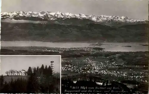 Bachtel Kulm - Blick auf Rapperswil -139828