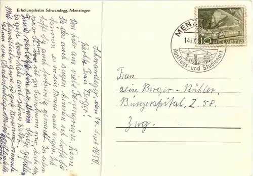 Menzingen - Erholungsheim Schwandegg -138722