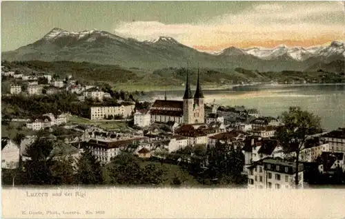 Luzern und der Rigi -139754