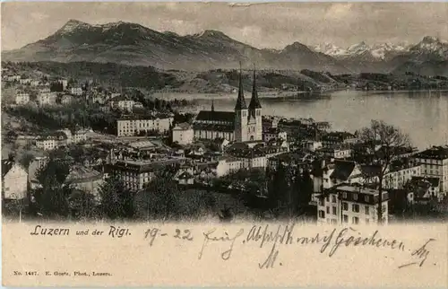 Luzern und der Rigi -139794