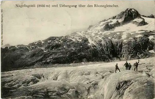 Nägelisgrätli und Übergang über den Rhonegletscher -139334