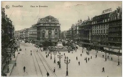 Bruxelles - Place de Brouckere -137932