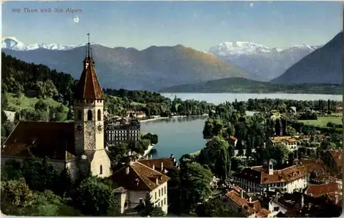 Thun und die Alpen -138940