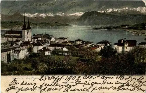 Luzern und die Alpen -139778