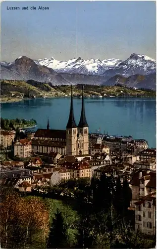 Luzern und die Alpen -139800