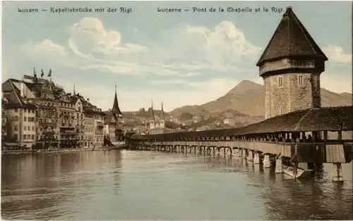 Luzern - Kapellebrücke -140812