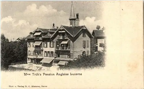 Luzern - Mme Trübs Pension Anglaise -140890