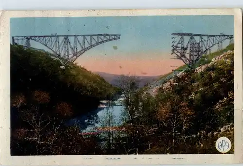 Viaur - Le Viaduc en construction -10286