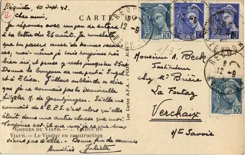 Viaur - Le Viaduc en construction -10286