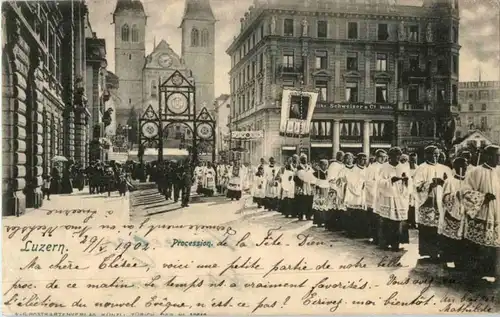 Luzern - Procession -141052