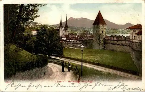 Luzern - Hofkirche und Rigi -141042