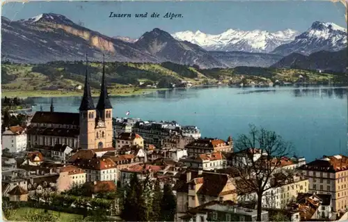 Luzern und die Alpen -139756