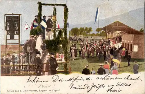 Luzern - Internationale Rennen 1901 -140754