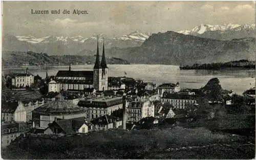 Luzern und die Alpen -139776