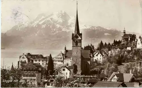 Weggis mit dem Pilatus -139148