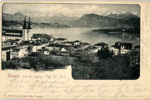 Luzern und die Alpen -139798