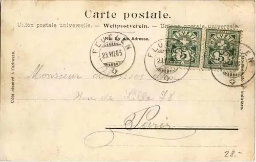 Luzern - Kapellbrücke und Jesuitenkirche -141138