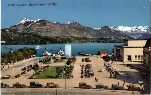 Luzern - Bahnhofplatz -140850