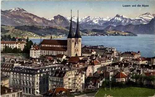 Luzern und die Alpen -139804