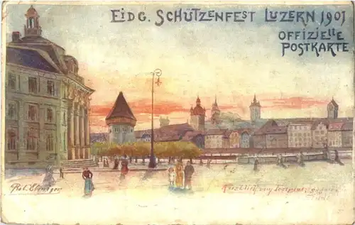 Luzern - Eidg. Schützenfest 1901 -141574