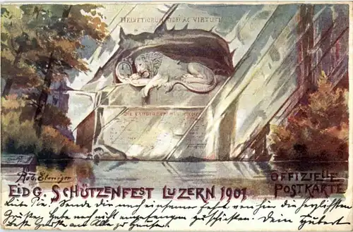 Luzern - Eidg. Schützenfest 1901 -141570