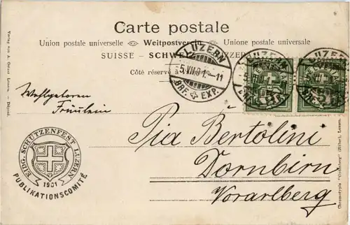 Luzern - Eidg. Schützenfest 1901 -141570