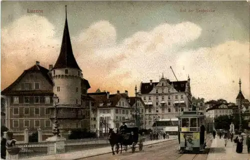 Luzern - Seebrücke Tram -141244