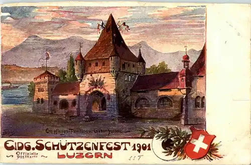 Luzern - Eidg. Schützenfest 1901 -141572