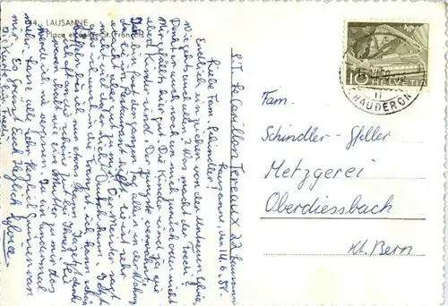 Lausanne - Place St. Francois -140282