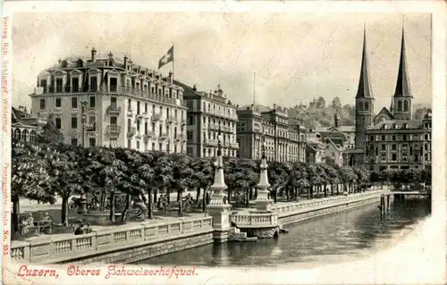 Luzern - Oberes Schweizerhofquai -141346