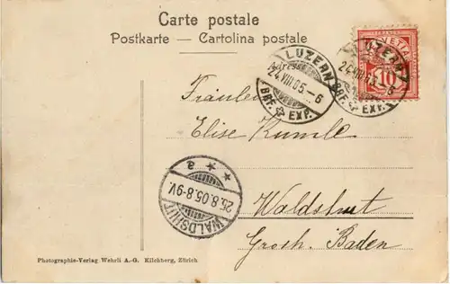 Luzern - Die Seebrücke -140908