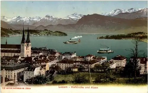 Luzern und die Alpen -139780