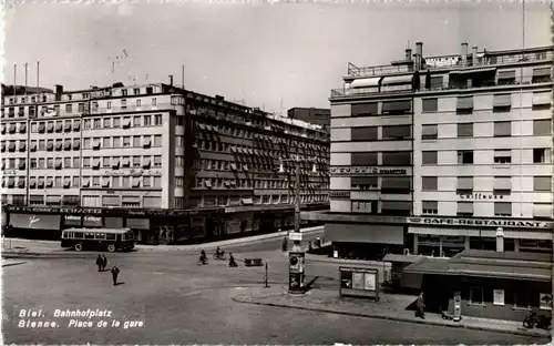 Biel - Bahnhofplatz -141912