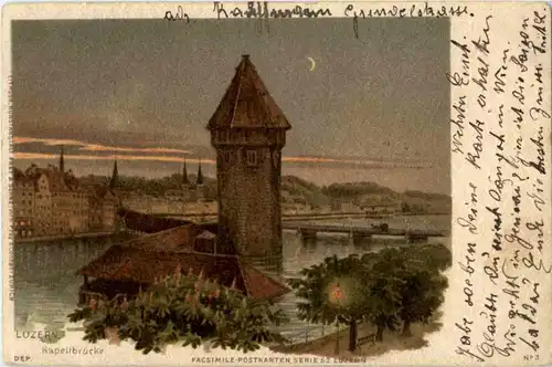 Luzern - Kapellbrücke -141430