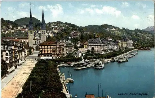 Luzern - Nationalquai -139802