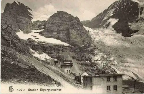 Jungfraubahn - Station Eigergletscher -141982