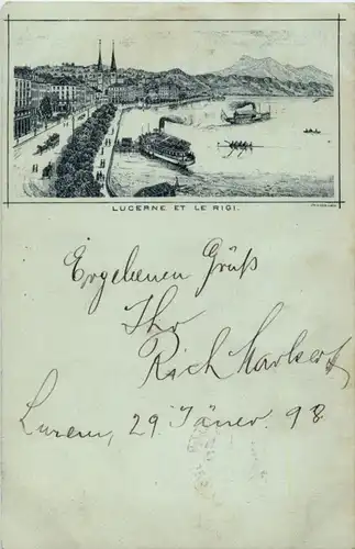 Luzern - 1898 -140762