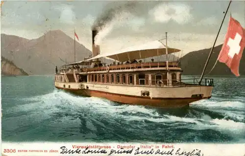 Luzern - Dampfer Italia -141270