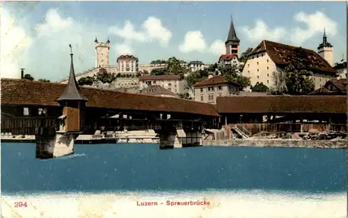 Luzern - Spreuerbrücke -140976