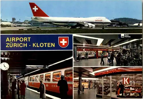 Flughafen Zürich Kloten - Swissair -140266