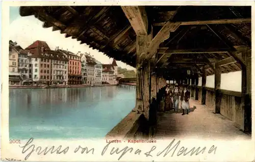 Luzern - Kapellbrücke -141034