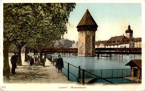 Luzern - Wasserturm -139112