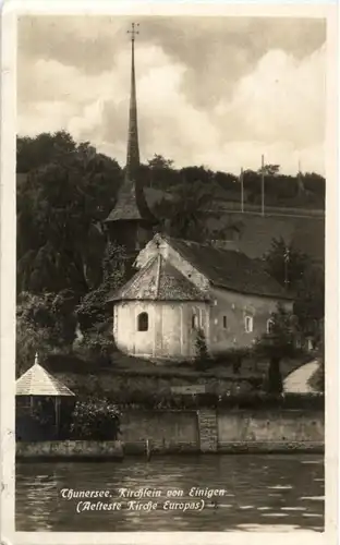 Thunersee - Kirchlein von Einigen -141968